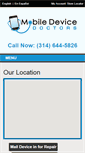 Mobile Screenshot of mobiledevicedoctors.com